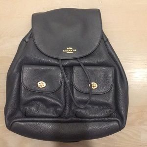 NWT Coach Leather Backpack